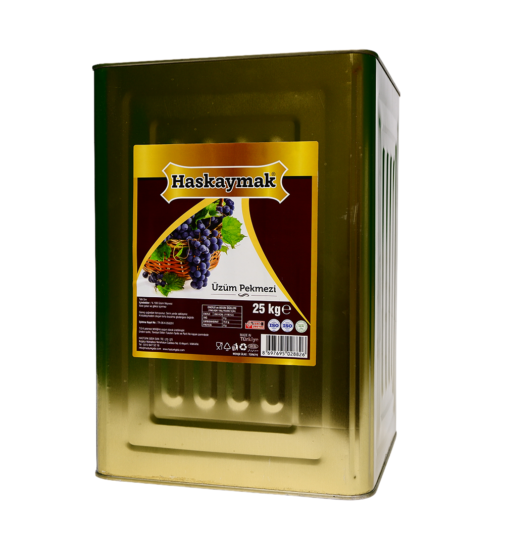 Üzüm Pekmezi 25KG Teneke
